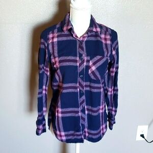 Woolrich plaid Fannel button down shirt